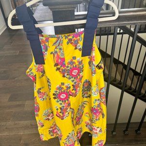 Anthropologie- Maeve-Size "L"- Gold Floral Sundress